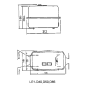 Variklio paleidimo blokas LEI-D50, IP55, (22kW)