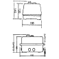 Variklio paleidimo blokas LEI-D18, IP55, (7.5kW)